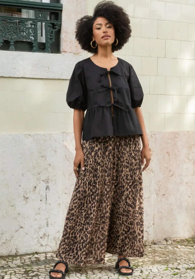 Hot SONGE Studio & Pantalon SALVIA pleats Pants