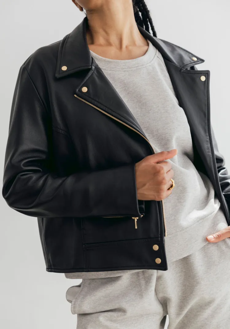 Best Sale & SONGE Studio & Perfecto cuir BOA Leather | Jackets And Coats
