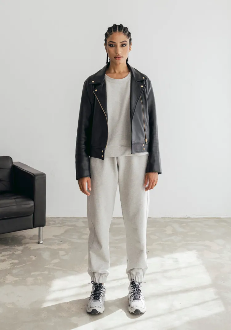 songe_studio__perfecto_cuir_boa_4.webp Best Sale & SONGE Studio & Perfecto cuir BOA Leather | Jackets And Coats
