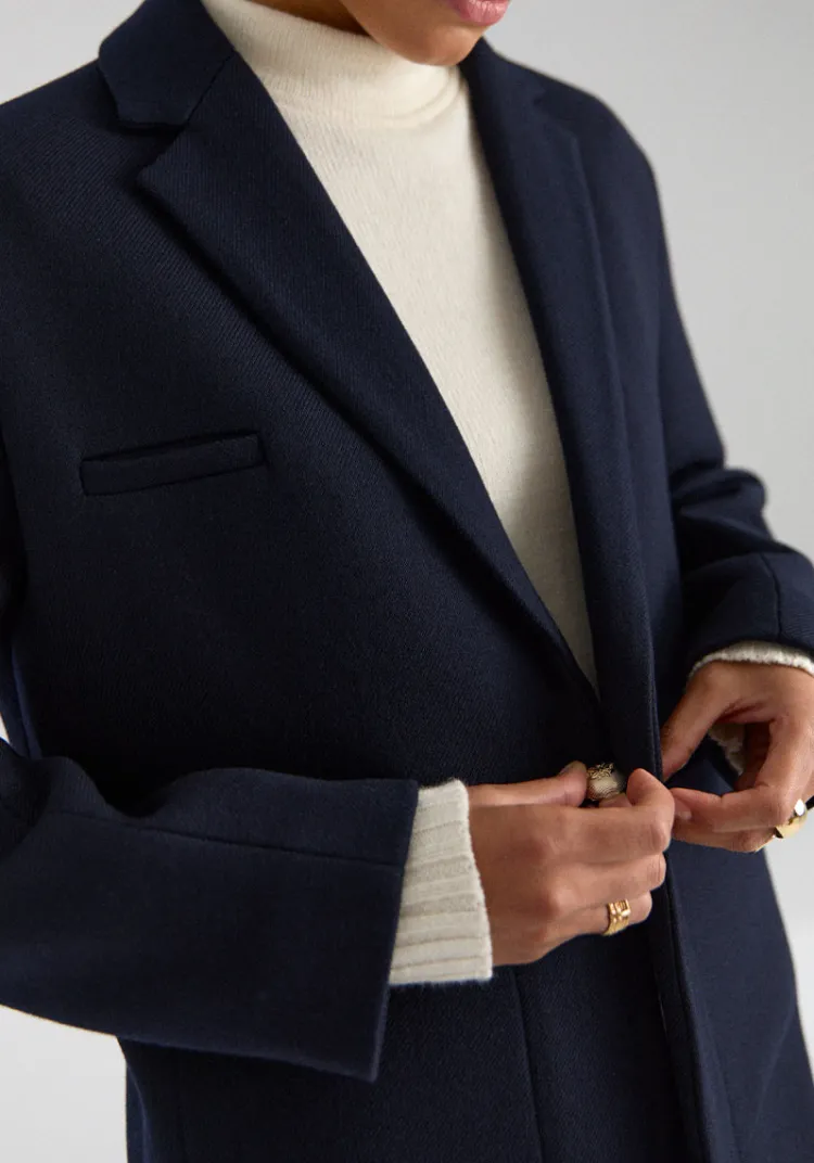 songe_studio__veste_moita_navy_3.webp Flash Sale & SONGE Studio & Veste MOITA Navy Jackets And Coats