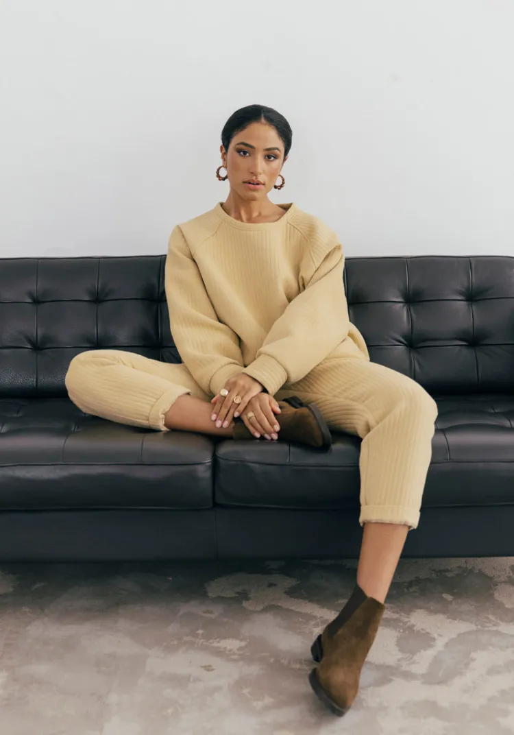 sweat_campos_ocher_4.webp Best Sweat CAMPOS Sweats & Mailles