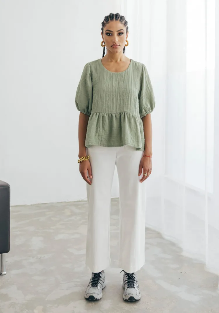 top_cova_sauge_2.webp Discount Top COVA Tops & Tees