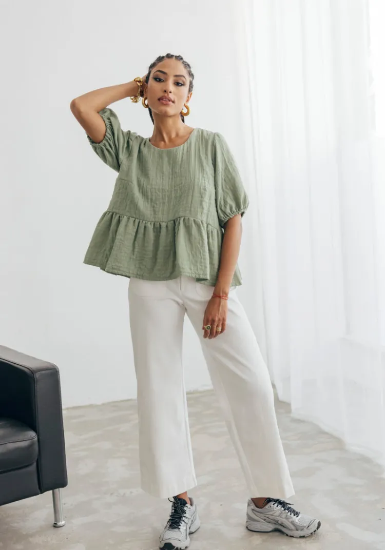 top_cova_sauge_8.webp Discount Top COVA Tops & Tees
