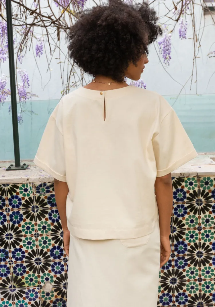top_lemos_vanille_3.webp Best Sale Top LEMOS Tops & Tees
