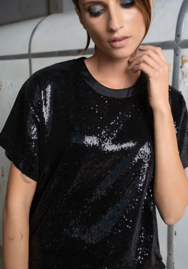 top_neta_sparkles_black_2.webp Discount Top NETA Tops & Tees