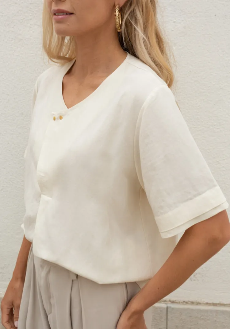 top_santos_vanille_8.webp Sale Top SANTOS Tops & Tees