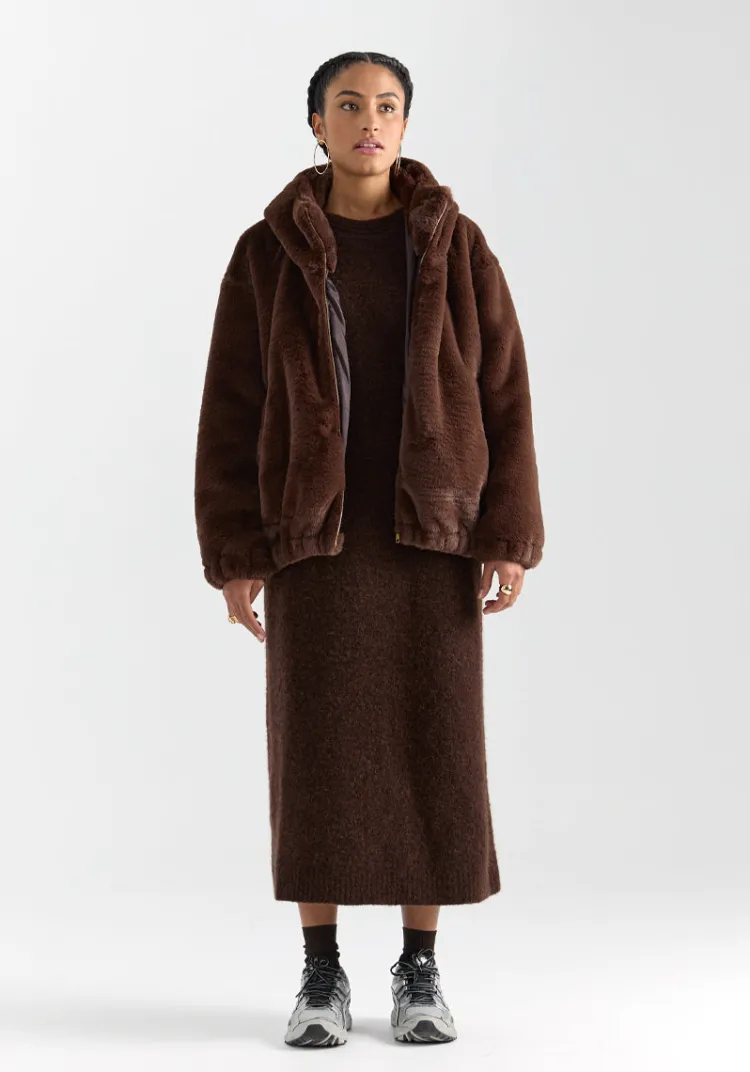 veste_carmo_fur_brown_11.webp Online Veste CARMO Jackets And Coats