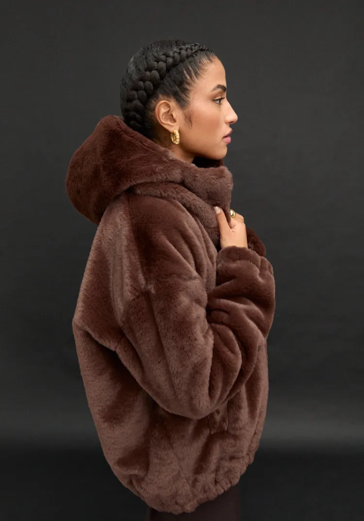 veste_carmo_fur_brown_3.webp Online Veste CARMO Jackets And Coats