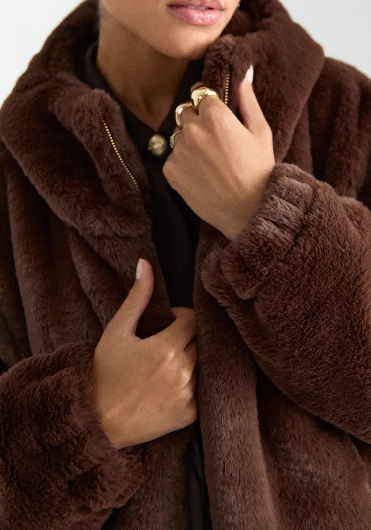 veste_carmo_fur_brown_6.webp Online Veste CARMO Jackets And Coats