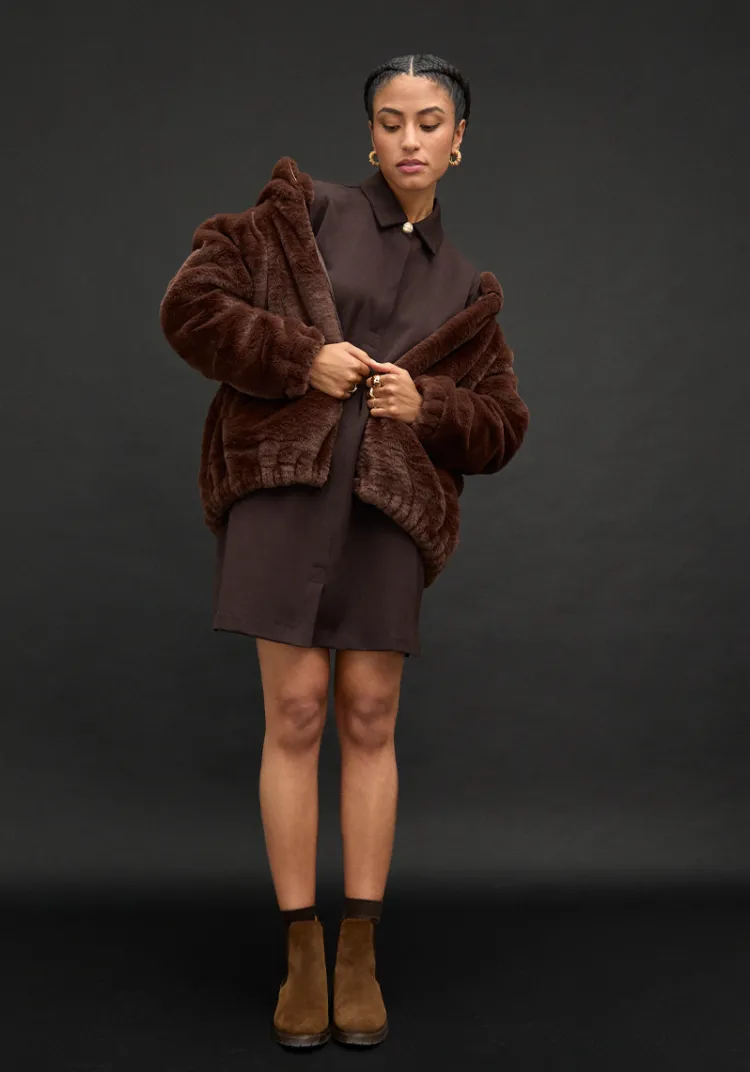 veste_carmo_fur_brown_8.webp Online Veste CARMO Jackets And Coats
