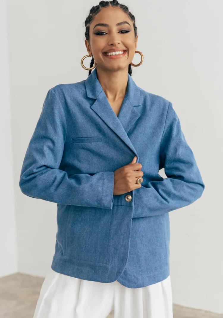 veste_moita_washed_denim_7.webp Online Veste MOITA Washed Jackets And Coats